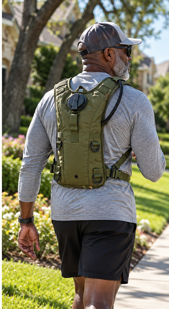STAY HYDRATED — 3L Hydration Backpack