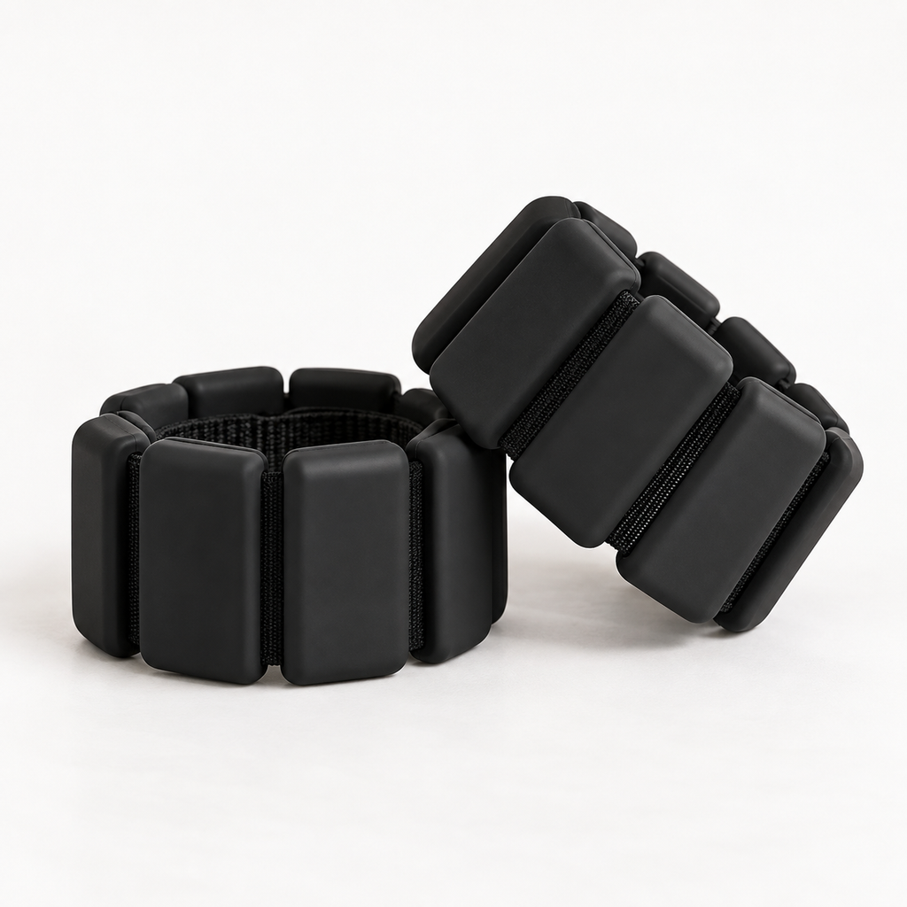 WEIGHT ON IT black wrist and ankle weights clean product view