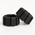 WEIGHT ON IT black wrist and ankle weights clean product view
