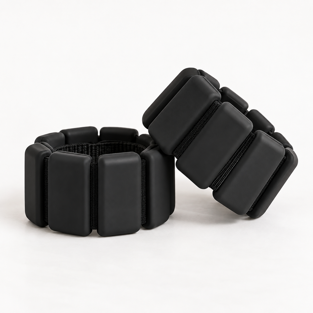 WEIGHT ON IT black wrist and ankle weights clean product view